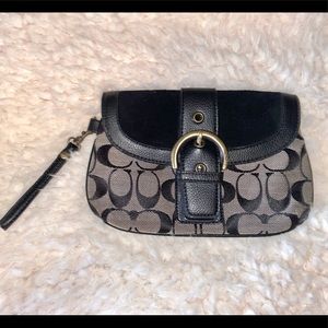 Vintage Coach wrist wallet